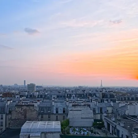 Appartamento Loft 80m2 Au 9ème étage Avec Ascenseur - Parking Gratuit - Vues Panoramiques Sur Parigi