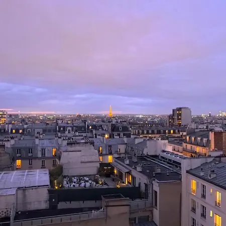 Loft 80m2 Au 9ème étage Avec Ascenseur - Parking Gratuit - Vues Panoramiques Sur Appartamento Parigi