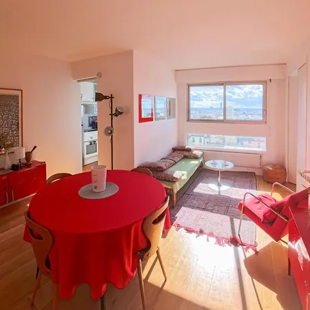 Loft 80m2 Au 9ème étage Avec Ascenseur - Parking Gratuit - Vues Panoramiques Sur * Parigi