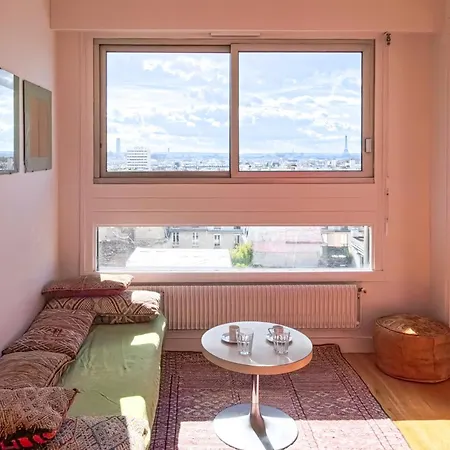 Loft 80m2 Au 9ème étage Avec Ascenseur - Parking Gratuit - Vues Panoramiques Sur *