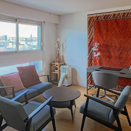 Appartamento Loft 80m2 Au 9ème étage Avec Ascenseur - Parking Gratuit - Vues Panoramiques Sur