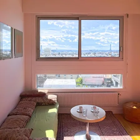 Loft 80m2 Au 9ème étage Avec Ascenseur - Parking Gratuit - Vues Panoramiques Sur Appartamento Parigi