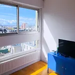Loft 80M2 Au 9Eme Etage Avec Ascenseur - Parking Gratuit - Vues Panoramiques Sur Tout Paris