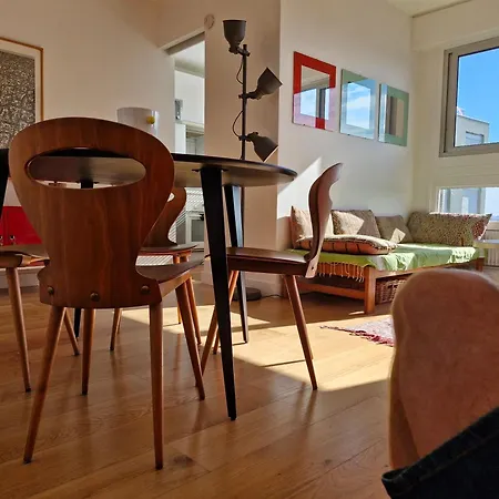 Apartment Loft 80m2 Au 9eme Etage Avec Ascenseur - Parking Gratuit - Vues Panoramiques Sur Paris