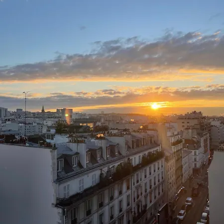 Loft 80m2 Au 9eme Etage Avec Ascenseur - Parking Gratuit - Vues Panoramiques Sur Paris