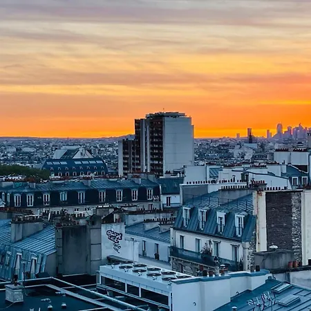 Loft 80m2 Au 9eme Etage Avec Ascenseur - Parking Gratuit - Vues Panoramiques Sur * Paris