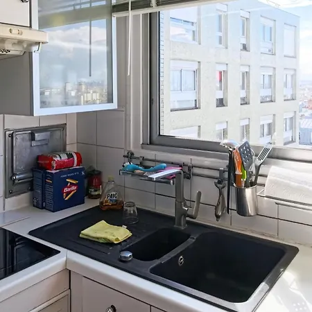 Apartment Loft 80m2 Au 9eme Etage Avec Ascenseur - Parking Gratuit - Vues Panoramiques Sur Paris