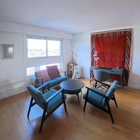 Apartment Loft 80m2 Au 9eme Etage Avec Ascenseur - Parking Gratuit - Vues Panoramiques Sur Paris